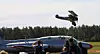 Fokker Dr.I med tsjekkiskbygde og norskeide LN-ADA i forgrunnen, et Aero L-29 Delfin fra Russian Warbirds of Norway (RWON).