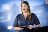 Næringsminister Cecilie Myrseth, her fra Innovasjonstalen i 2025.