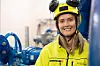 Embla trives med mangfoldet i Vann- og avløpsetaten. – Det er 650 ansatte i alle aldre, og stor variasjon i både nasjonalitet og faglig bakgrunn, sier hun. Foto: TUM Studio