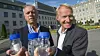 Styreleder Rolf Bruknapp (t.v.) og daglig leder Gunnar Holen i Nordic Electrofuels. Foto: Nordic Electrofuels