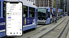 Ved hjelp av denne appen kan kundene i testgruppen få poeng for å gå, i stedet for å ta trikk eller buss, i rushtiden.