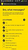 Du kan legge og lage så mange tekstmeldinger du vil. Tekstmeldingene blir plukket ut tilfeldig, så jo flere du har, jo vanskeligere blir det å bli oppdaget.