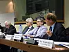 FÅR KOMMISJONSGEHØR: Fredric Hauge på høringsmøte i Brussel, 31. januar. FOTO: Bellona Europa.