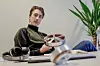 Kobber og fiber: Jørgen Selnes har startet selskapet Alva Motor Solutions for å bygge statorer og motorer med den spesielle konstuksjonsteknologien har har utviklet. Foto: Alva Motor Solutions