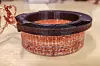 Fiberprintet stator: Ved å printe kobbertråd sammen med strukturelle fibre får man en stator med nye egenskaper. Foto: Alva Motor Solutions