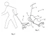 Citrus-patentet kombinerer elsparkesykkel og trillevogn. Ill: Google Patents