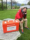 Føre var. Åsmund Møll Frengstad, gründer av oppstartsbedriften Meshcrafts, skal snart rappelere ned veggen til VossVind.