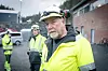 – Å fjerne fargen på vannet med moderne rensemetoder er både plasskrevende og kostnadsdrivende, sier Bjørn Skjevdal. Han er prosjektleder for byggingen av det nye vannbehandlingsanlegget. Foto: Eirik Helland Urke