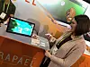 Gamification er godt representert. Her en løsning fra Rapael for å trene opp igjen gripeevnen etter slag. Ta på deg 'hansken' og grip etter objektet på skjermen.