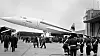 Concorde rulles ut av fabrikken i Toulouse og vises fram offentlig for første gang 11. desember 1967.