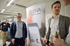 Henrik Holen i Vivalabs var en av de som presenterte sin startup og var på jakt etter flere medarbeidere.