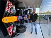 Sondre Audal tok med seg deler fra Revolve-bilen til jobbintervjuet hos Red Bull Racing. Det imponerte britene og skaffet han jobben.