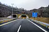 Den nye Bukkesteinshøgd-tunnelen på E16 Sollihøgda. Den åpnet i desember i fjor.