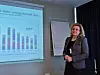 Grethe Moen på fremleggelse av Petoro-rapport i 2017. Bilde: Ina Steen Andersen
