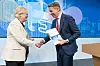 Kristin Halvorsen sier at det har vært «fantastisk morsomt» å lede Kjernekraftutvalget. – Vi har lært så mye, ikke minst av hverandre, sier hun. I dag overleverer hun rapporten til energiminister Terje Aasland (Ap).