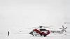 Lufttransport flyr to AS332L1 Super Puma redningshelikoptre for Sysselmannen på Svalbard. Foto: Eirik Helland Urke