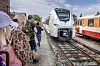 Mandag ble det første av sju batteritog fra Seiemens satt i drift i Danmark. I Norge kommer det heller ikke dette tiåret.
