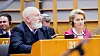 Frans Timmermans og Ursula von der Leyen.