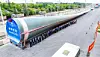 Stor, men snart ikke størst – dette rotorbladet er til Mingyang Smart Energys 16 MW vindkraftverk. Rotordiameteren er «bare» 260 meter.