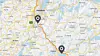 E39 Ålgård-Hove vil strekke seg fra Sandnes og 14 km sørøstover på nye E39. Illustrasjon: Statens vegvesen