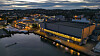Fiskaa teknologipark vest for sentrum av Kristiansand der REC Solar holder til. Nå legger de ned virksomheten i Norge.