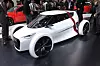 Også Audi viste frem en liten elektrisk bybil. Konseptet Spyder er bare 1,68 meter bred og 1,19 meter høy. Spyder har plass til to, har en motor på 15 kW (20 hk) og toppfart på 100 km/t.