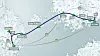 Slik er den foreslåtte Hyperloop-traséen fra Stockholm til Helsinki. Reisetiden mellom de to hovedstedene vil kunne bli 28 minutter.