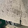 NTNU på Gjøvik har presset basaltfiberarmert betong til brudd. Resultatene viser gode egenskaper for basaltfiberen. Foto: NTNU