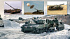 Det er fire konkurrenter i den norske artillerianskaffelsen: En oppgradert versjon av M109 som Norge benytter i dag (store bildet), K9 Thunder (f.v), PzH 2000 og Caesar. Foto: Forsvaret/wikimedia