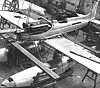 Supermarine S.6B under konstruksjon med Rolls-Royce R-motoren godt synlig. Foto: Wikimedia commons