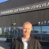 Flyplassjef på Svalbard Lufthavn, Carl Einar Ianssen. Foto: privat