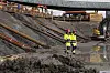 Byggegropa ved Campus Ullevål, der Norges første energivegg er bygd inn i fundamentet. Veggene skal lagre og gjenbruke varme fra grunnen under det nye hovedkvarteret, som står ferdig i 2026.