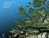På grunn av spesielle grunnforhold blir det farlige bølger rundt Stad når det er tøft vær.