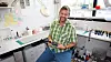 Materialeksperten: Mattias Huneide har en doktorgrad i molekylær overflatefysikk fra universitetet i Linkøping. Etter å ha jobbet i både REC og Aker Solutions er han sentral i produktutviklingen hos Fosstech. Foto: Tormod Haugstad
