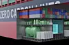 Eksempel på plassering av 4.generasjons kjernekraftreaktor (SMR) basert på saltsmelte, bly eller gasskjøling i et containerskip. Det tar mindre plass og skal være billigere enn store dieselmotorer.