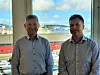 Direktør for prosjekter, Joakim Haugen (t.v), og direktør for shuttletankere og FSO, Idar Hillersøy i Altera Infrastructure. Foto: Altera Infrastructure