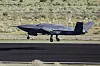 Den konkurrerende dronen YFQ-42A fra General Atomics ble testfløyet for første gang i slutten av august i år. Foto: General Atomics