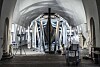Gokstadskipet skal onsdag flyttes fra det gamle Vikingskiphuset til Vikingtidsmuseet.