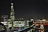NATT: The Shard by night, sett fra Tower Bridge.