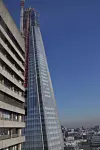 SYKT: The Shard sett fra et venteværelse i St. Guys hospital.