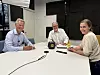 Ukens gjest i podcasten Teknisk Sett er nordensjef Jon Helsingeng (t.v) i energistyreingsselskapet Eaton. Her med TUs Ellen Synnøve Viset og Jan M Moberg.