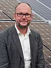 Erik Marstein ved Institutt for Energiteknikk mener n-type solceller vil bli mer vanlig. Foto: Joachim Seehusen