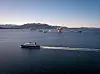 Aasta Hansteen ble slept ut til Norskehavet ved hjelp av fem fartøy. Foto: Espen Rønnevik/Roar Lindefjeld/Statoil