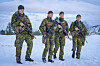 De nye uniformene ble vist frem i januar i fjor. Siden har det vært problemer med spesielt den ene uniformstypen. Foto: Heiko Junge / NTB