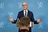 Statsminister Jonas Gahr Støre (Ap) holder pressekonferanse om Norges bidrag til Nato.