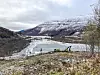 På denne tomten i Kvandal skal Aker bygge nytt datasenter. De kaller det en KI-fabrikk.