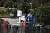 Induksjonsladesystem med fortøyingssystem på kaia ved Jektevik. Utstyret kan relativt enkelt flyttes. Foto: Tore Stensvold