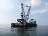 Norsk havvindpark i Lake Erie, USA: I sommer jobbet to team, hver på 12 personer, på skift med å ta kjerneprøver av havbunnen for å kartlegge forholdene for det som kan bli USAs andre havvindpark - bygget og drevet av Fred. Olsen Renewables.