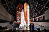 Romfergen Endeavour er nå utstilt i Samuel Oschin Air and Space Center ved California Science Center.