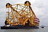 Understellet er 142 meter høyt og har et fotavtrykk på 50X60 meter.